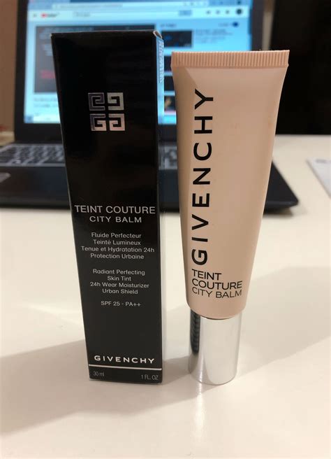 city balm givenchy|Givenchy Teint Couture City Balm Radiant Perfecting Skin.